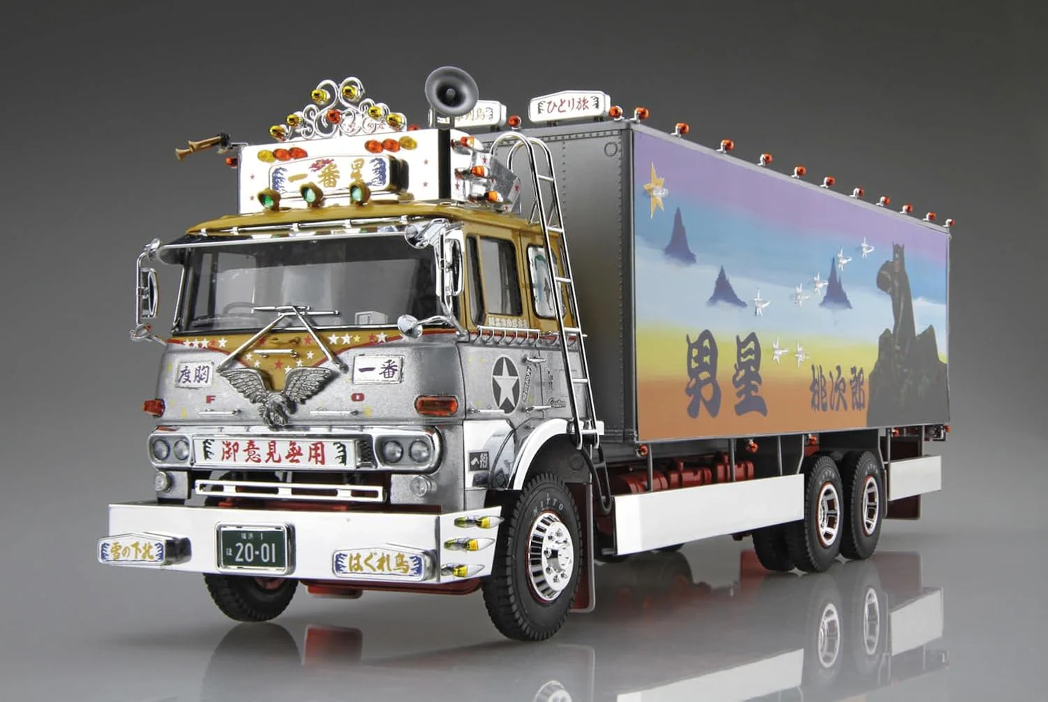 Aoshima 1/32 Truck Yaro No.1 Ichibanboshi No Need for Your Opinion - Image 2