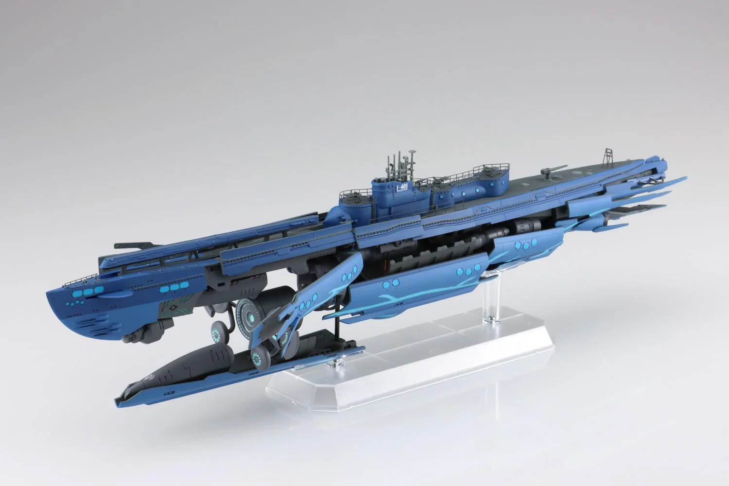 Aoshima 1/350 Arpeggio of Blue Steel - Ars Nova Blue Steel Submarine I-401 - Image 7