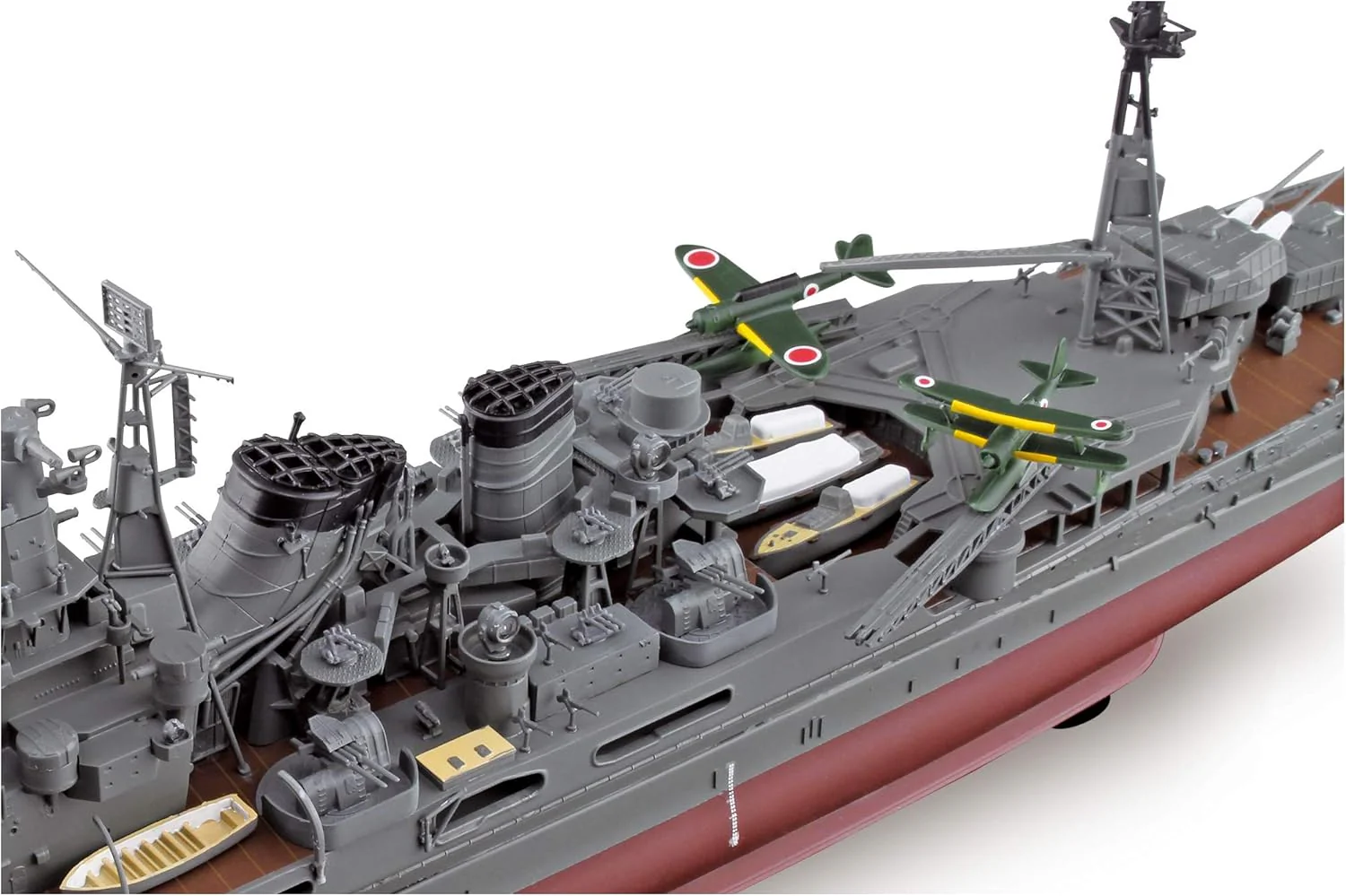 Aoshima 1/350 Ironclad Series Heavy Cruiser Atago Retake - Image 6