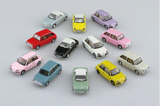 Aoshima 1/64 Nissan Pike Car Collection 1BOX (12 pieces) - Image 15