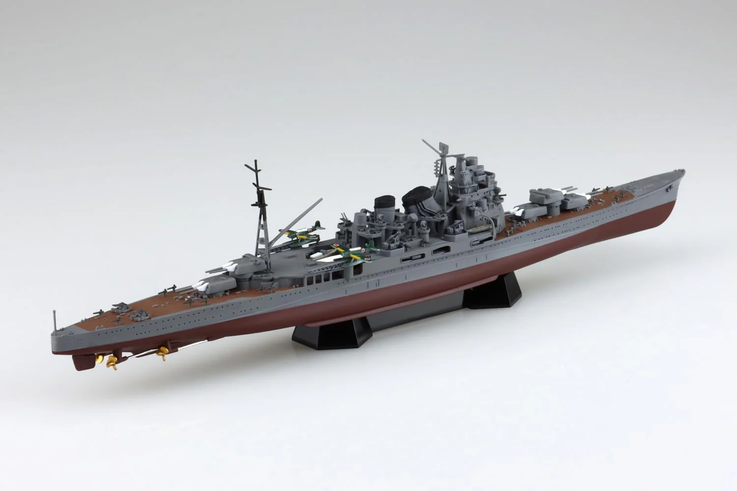 AOSHIMA 1/700 Ship (Full Hull Model) Japanese Navy Heavy Cruiser Takao 1944 - Image 2
