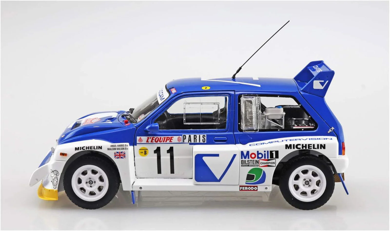 Aoshima BELKitS 1/24 MG METRO 6R4 Rallye Monte Carlo 1986 Malcolm Wilson/Nigel Harris - Image 3