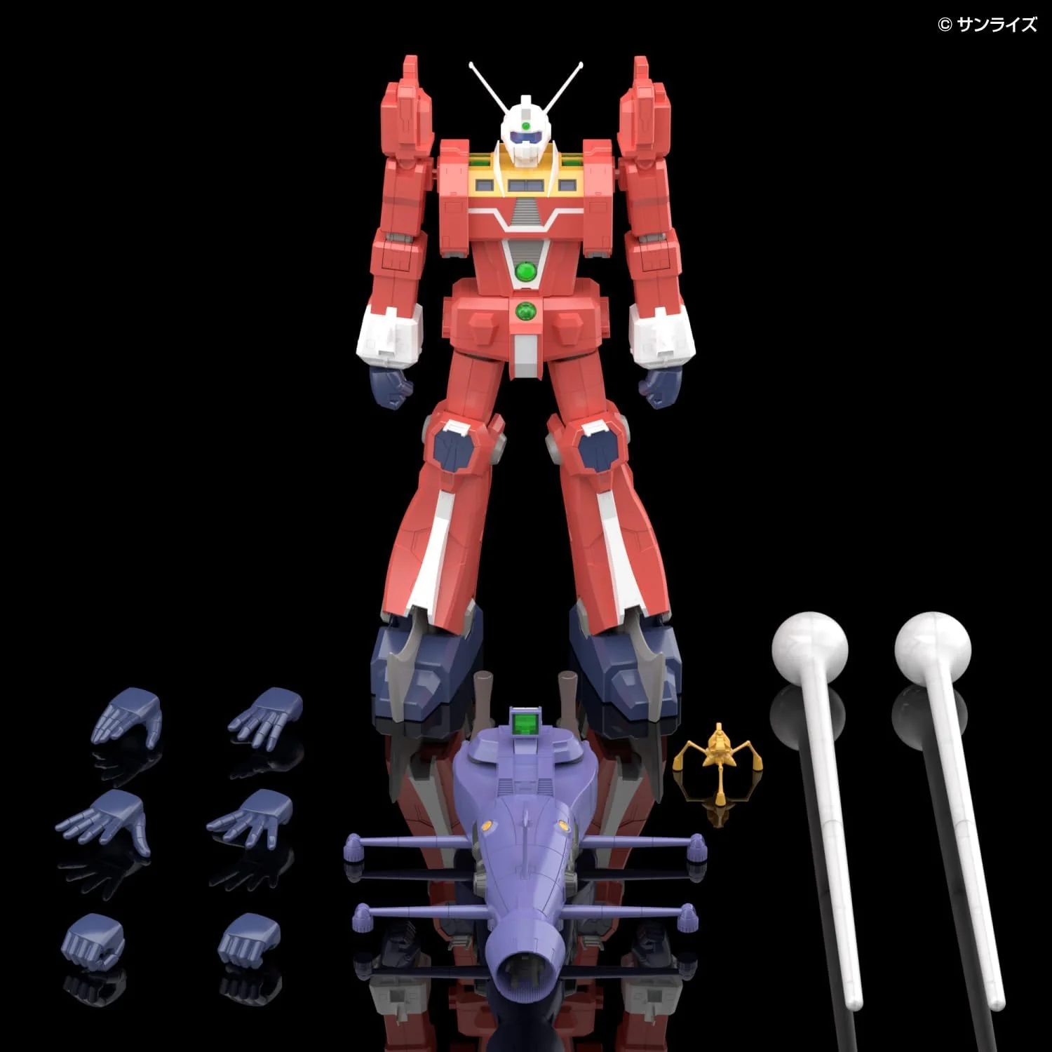 Aoshima ACKS DI-02 1/450 Space Runaway Ideon Anime Color Version - Image 36