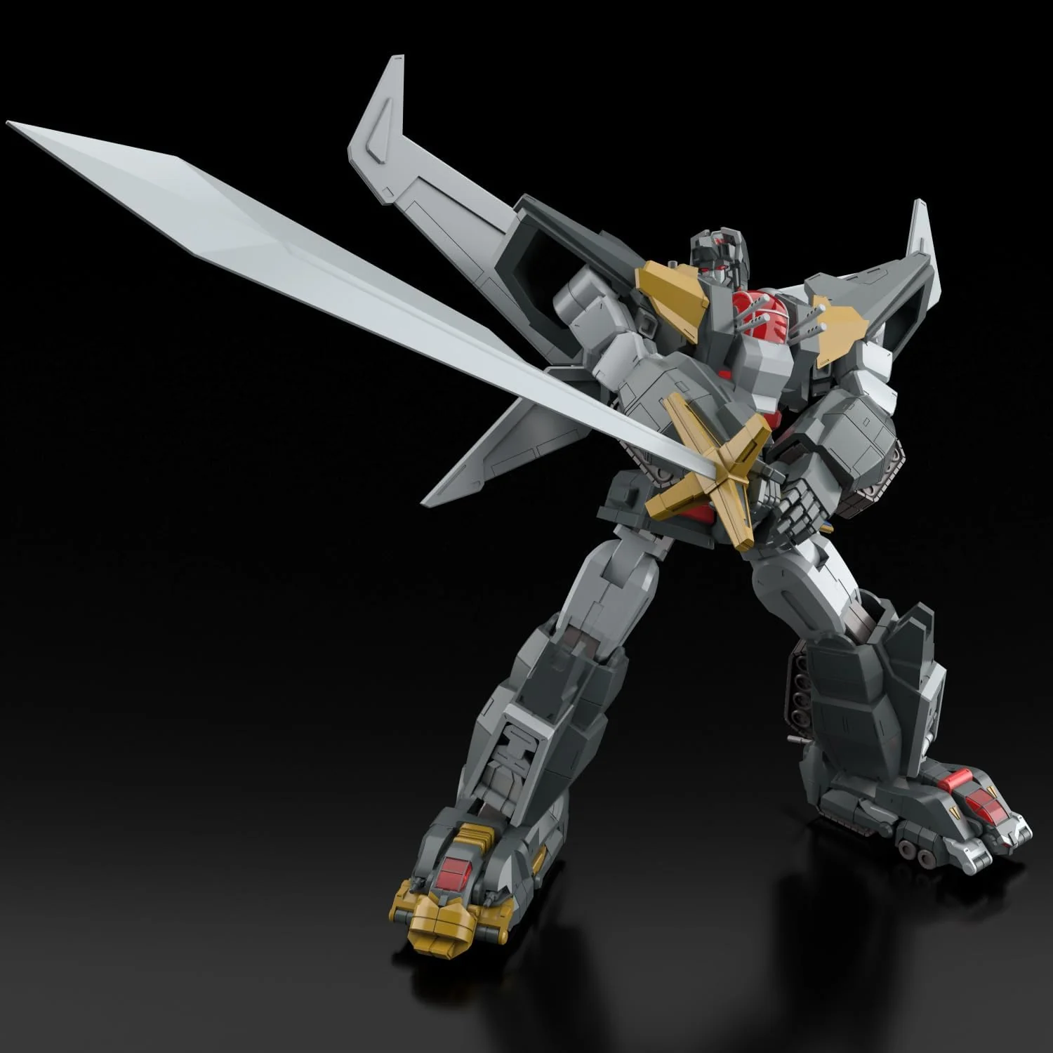 Aoshima ACKS DN-01 Super Beast Machine God Dancouga + Dankuuken Option Parts Set - Image 10