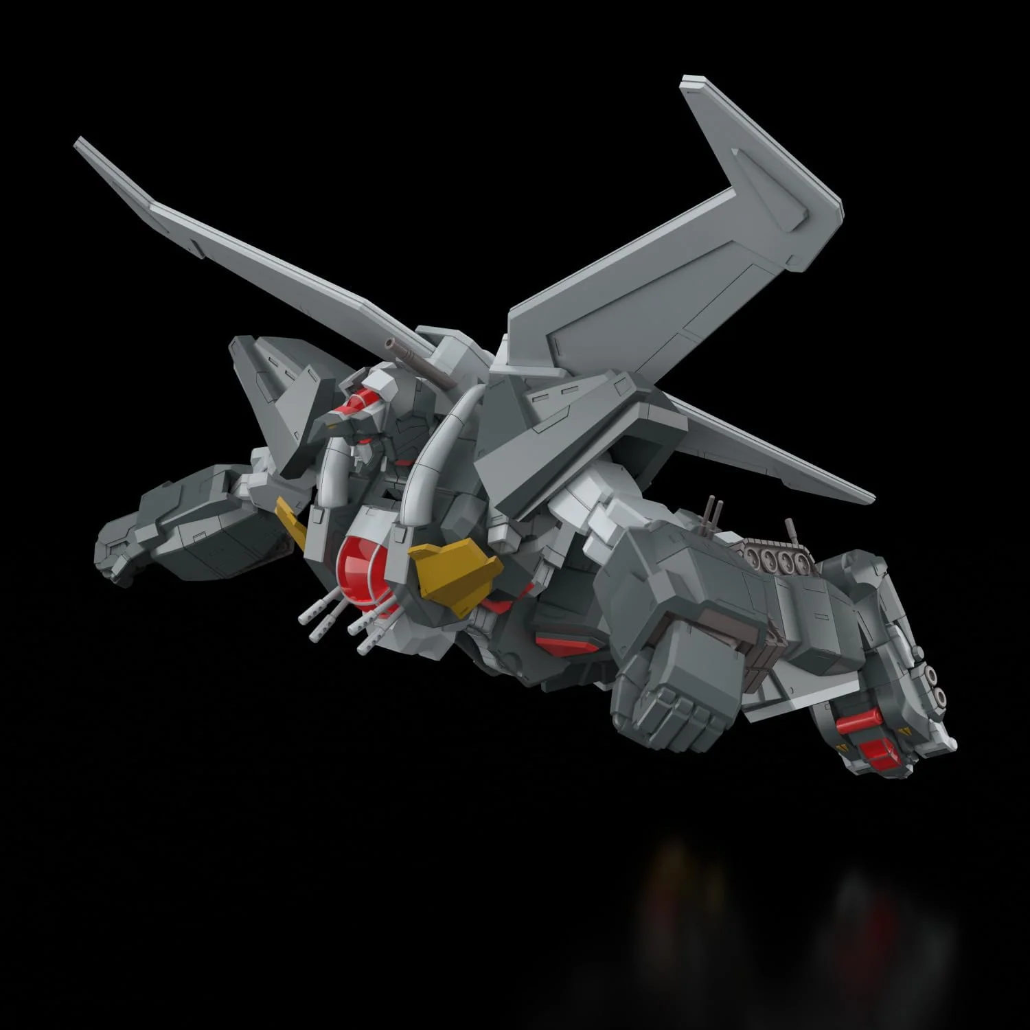 Aoshima ACKS DN-01 Super Beast Machine God Dancouga + Dankuuken Option Parts Set - Image 11