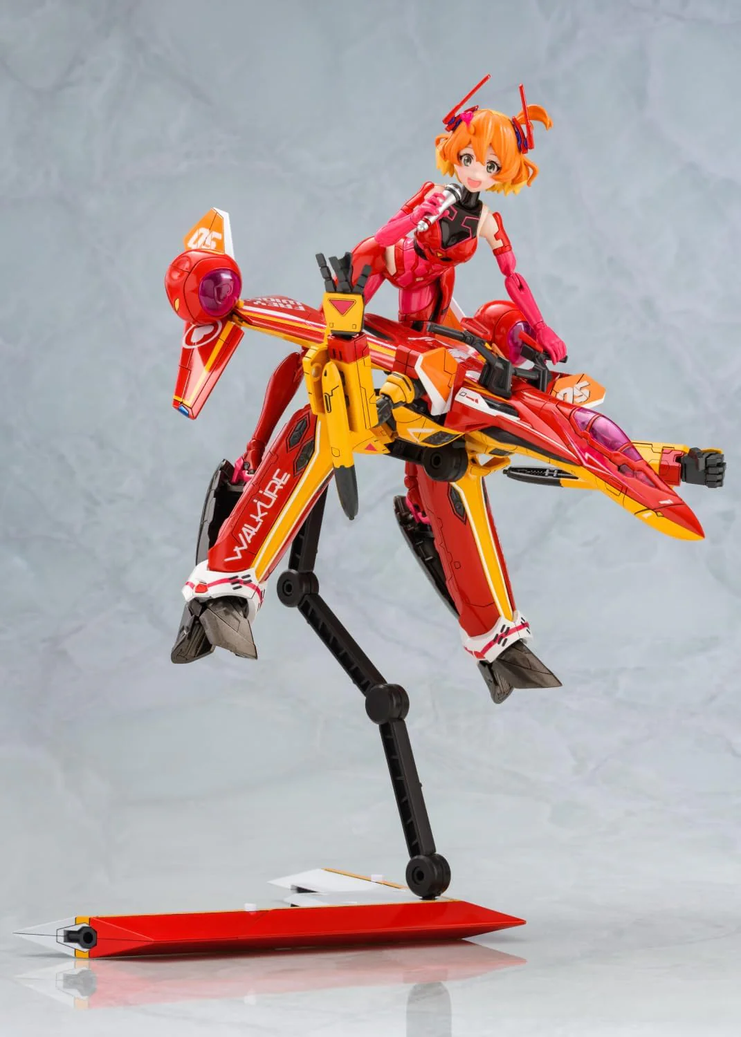 Aoshima ACKS MC-14 Bunka Kyozai VFG Macross Delta VF-31J Siegfried Freya Vion Total Height Approx. 5.6 inches (143 mm), Color Coded - Image 18