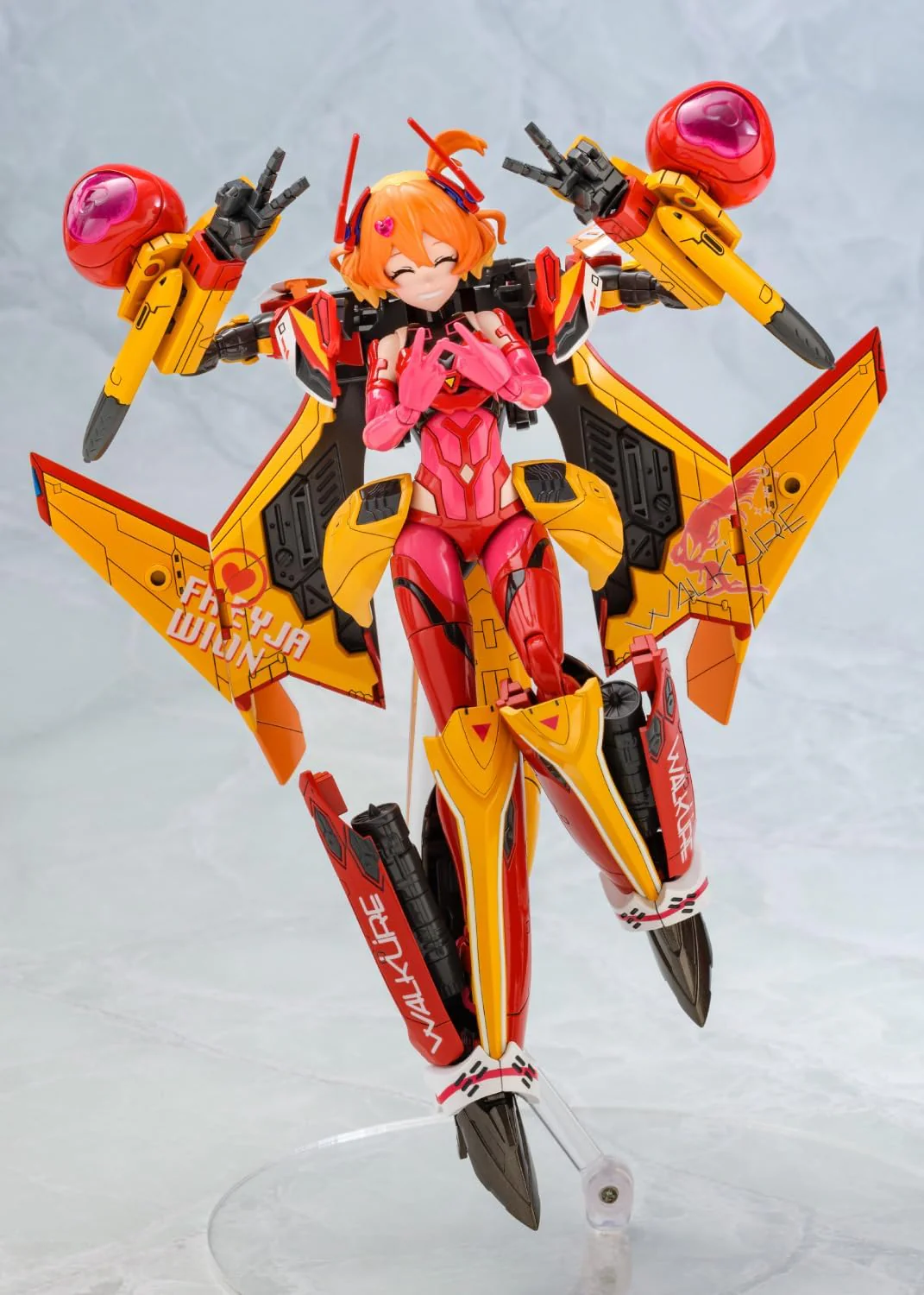 Aoshima ACKS MC-14 Bunka Kyozai VFG Macross Delta VF-31J Siegfried Freya Vion Total Height Approx. 5.6 inches (143 mm), Color Coded - Image 23