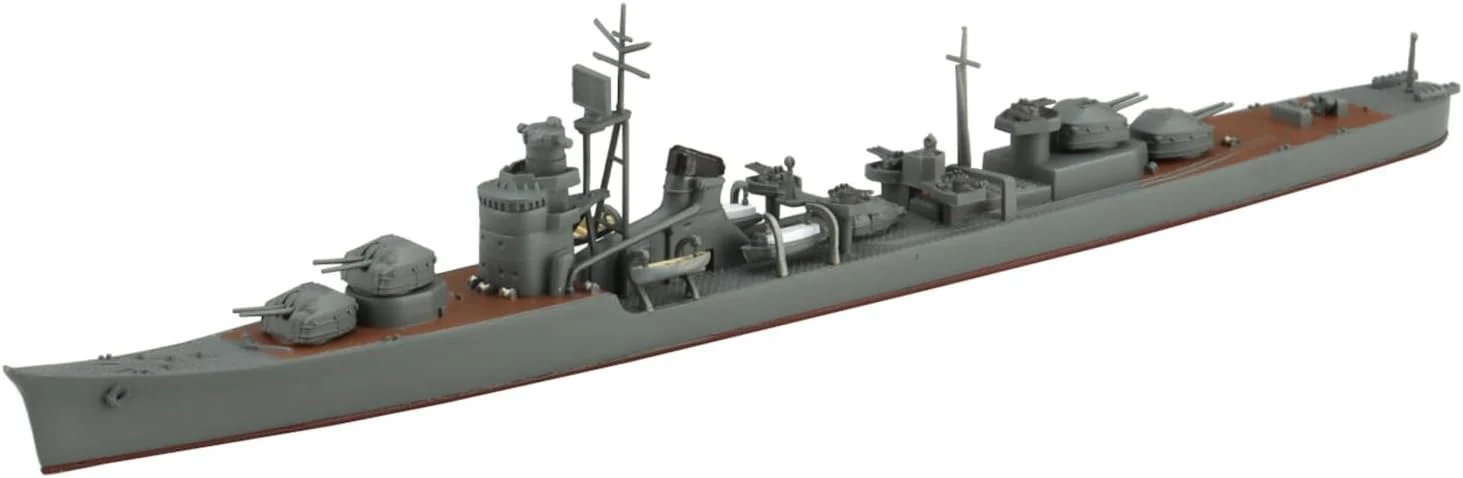 Aoshima Bunka Kyozai 1/700 Water Line Series No.438 Japanese Navy Destroyer Fuyutsuki - Image 3