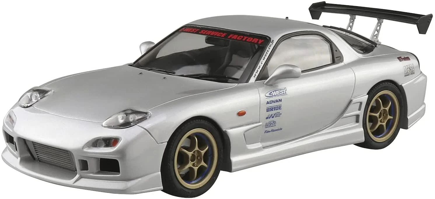Aoshima C-WEST FD3S RX-7 `99 (Mazda) Damage Box