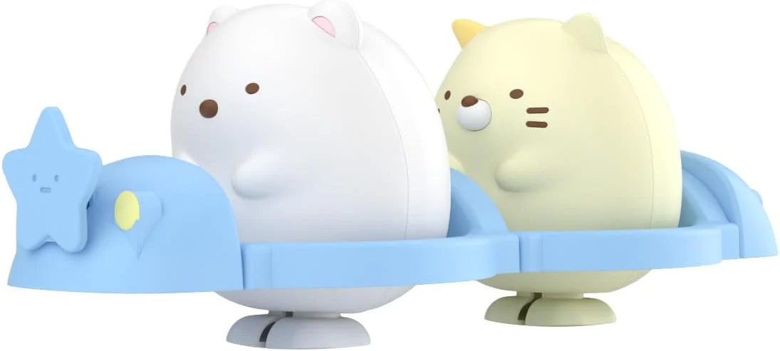 Aoshima RakuPla Sumikkogurashi SU-06 Shirokuma and Neko