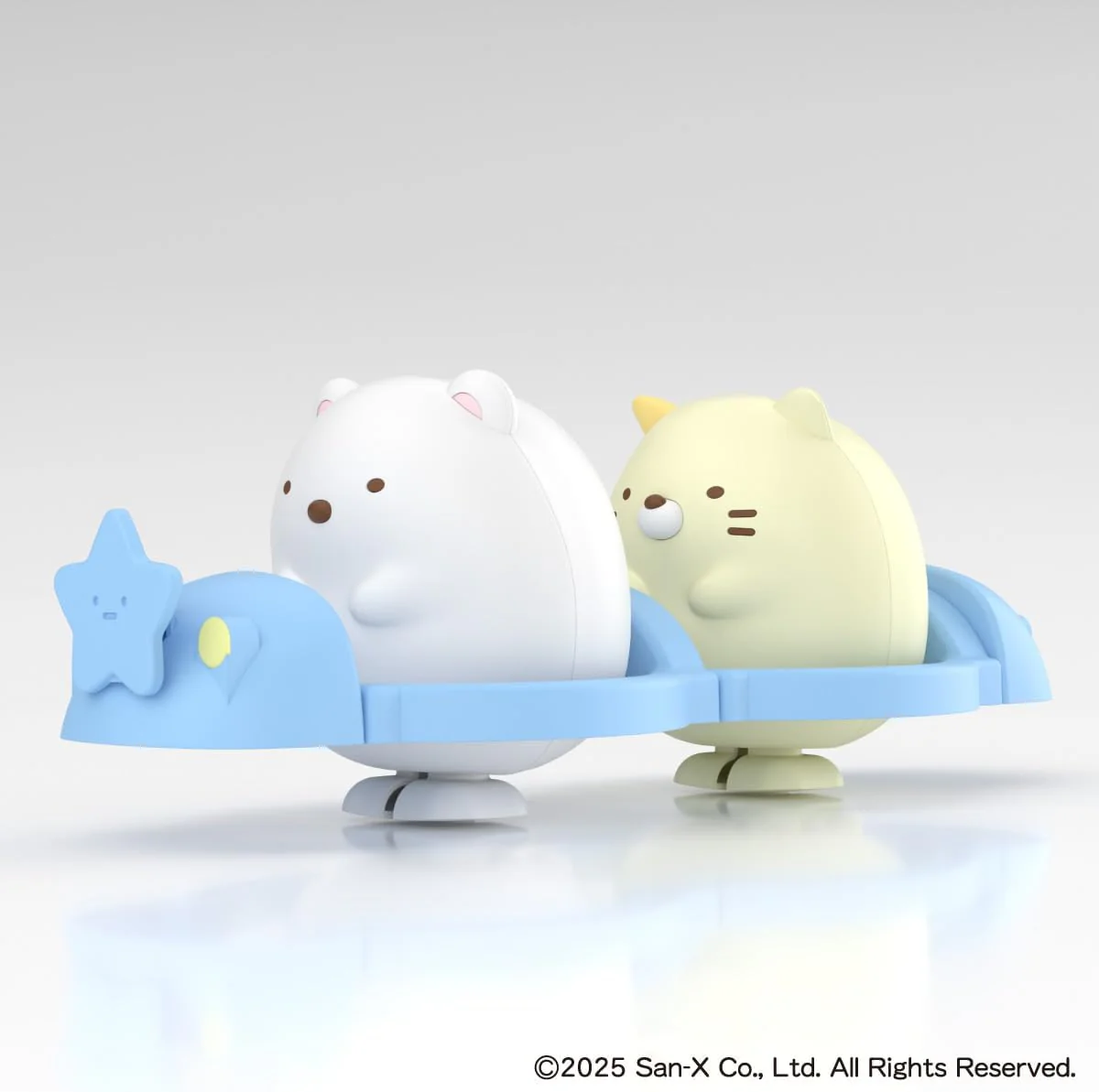 Aoshima RakuPla Sumikkogurashi SU-06 Shirokuma and Neko - Image 2