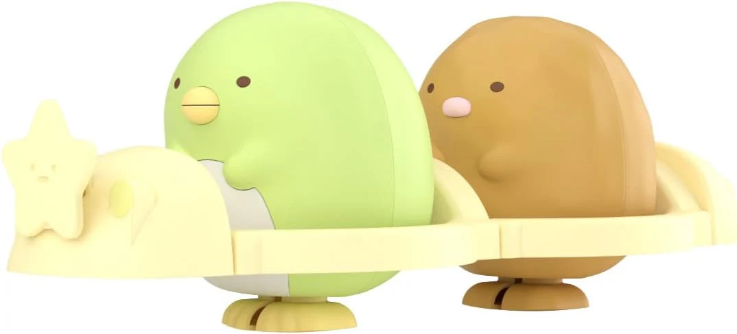 Aoshima RakuPla Sumikkogurashi SU-07 Penguin and Tonkatsu