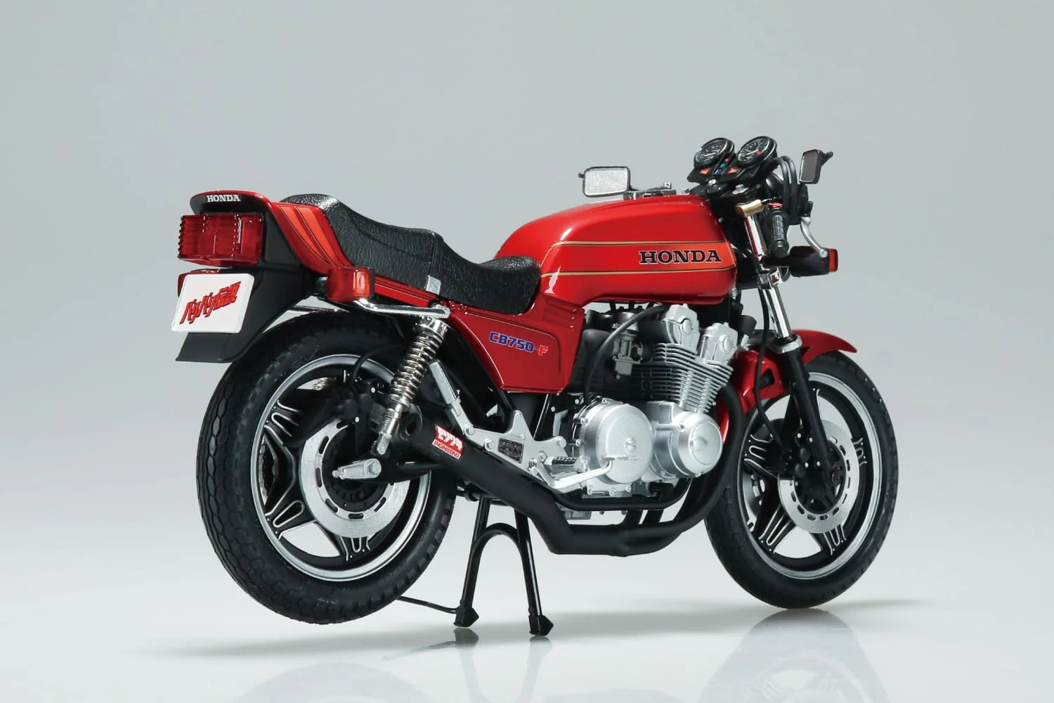 Aoshima The Bike No.BA-01 1/12 Bari Bari Densetsu Gun Koma's CB750F (Honda) - Image 4