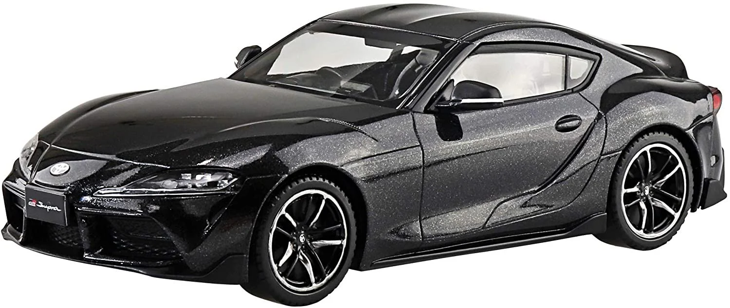 Aoshima Toyota GR Supra (Black Metallic) (Damage box)