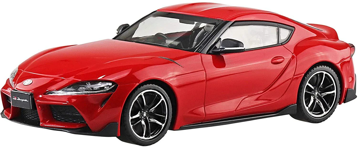 Aoshima Toyota GR Supra (Prominence Red) (Damage box) - Image 2
