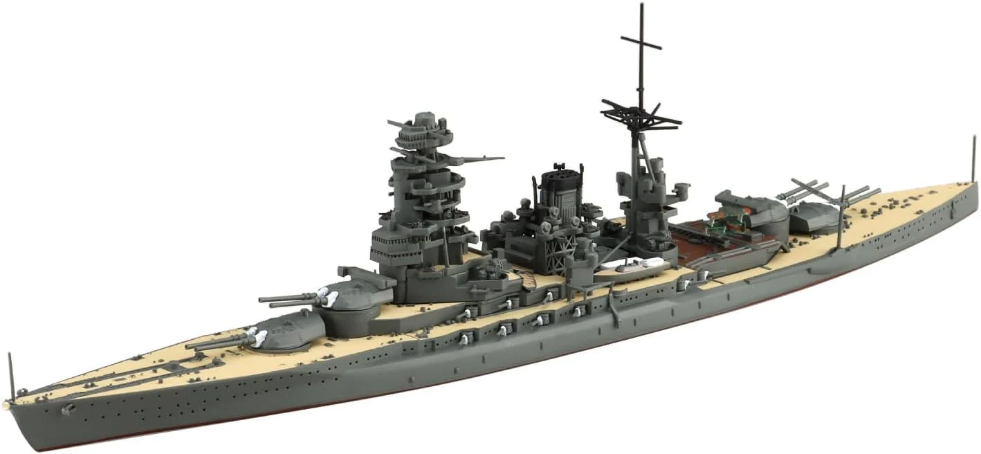 Aoshima WL123 Bunka Kyozai 1/700 Japanese Navy Battleship Nagato - Image 3