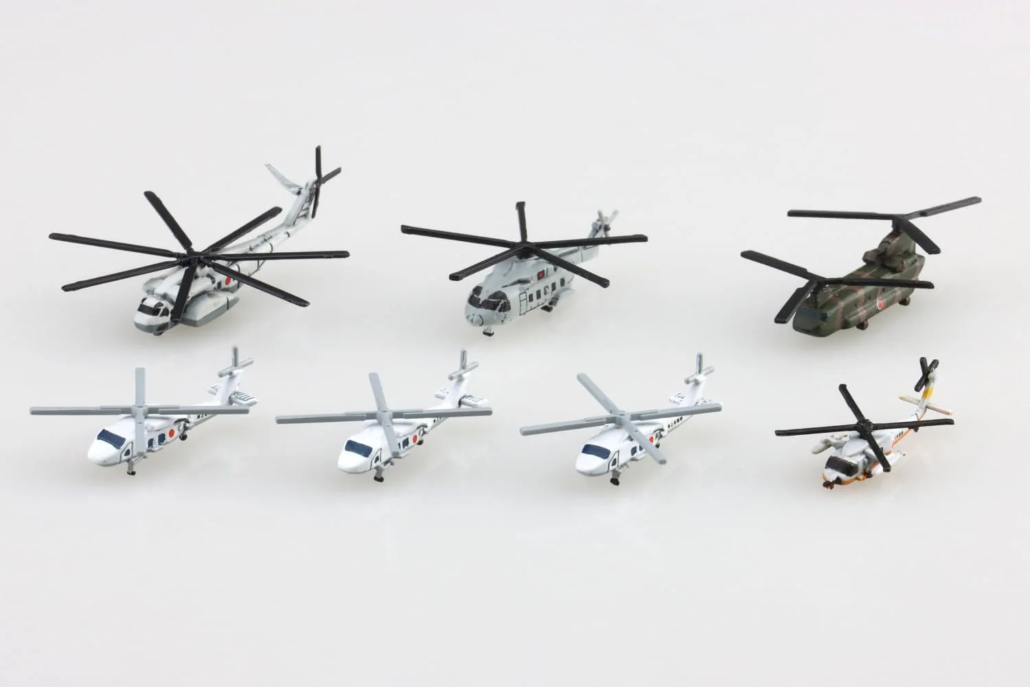 Aoshima WL548 1/700 Water Line Series No.548 Japan Maritime Self-Defense Force Helicopter Set - Image 2