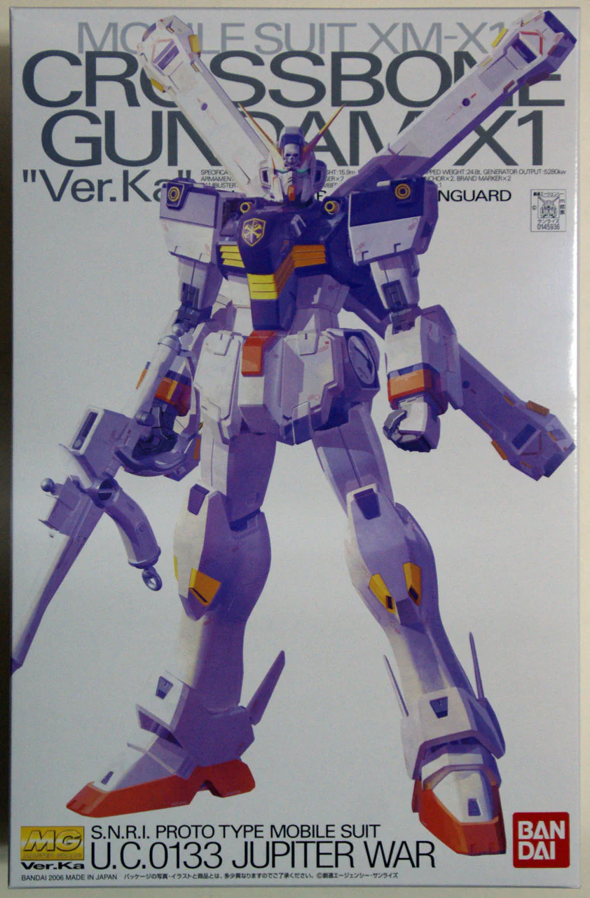 Bandai 1/100 MG Crossbone Gundam X-1 Ver. Ka - Image 2