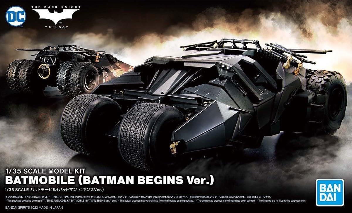 Bandai 1/35 Batmobile (Batman Begins Ver.) - Image 2