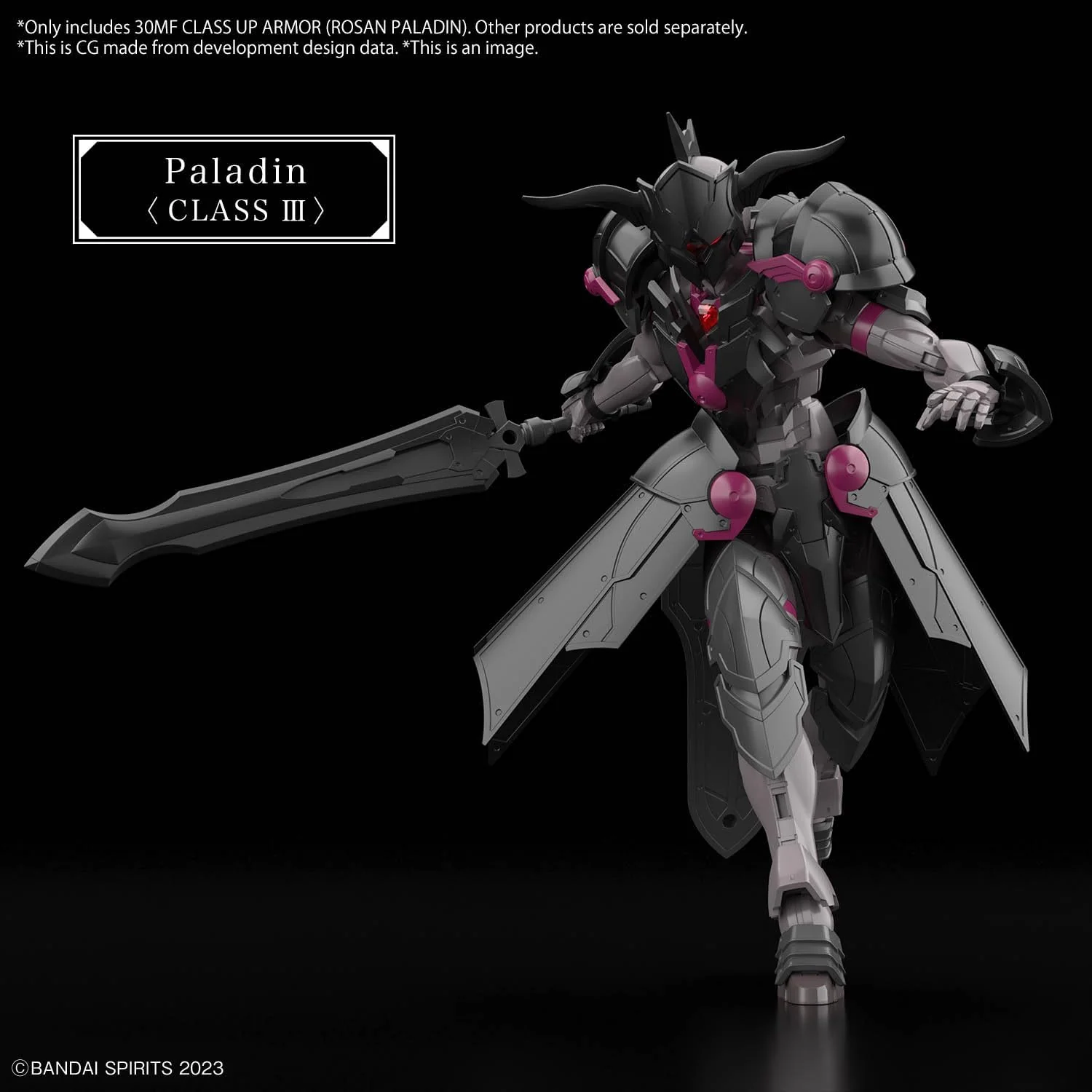 Bandai 30MF OA 004 30MF Class Up Armor (Rozen Paladin) - Image 6