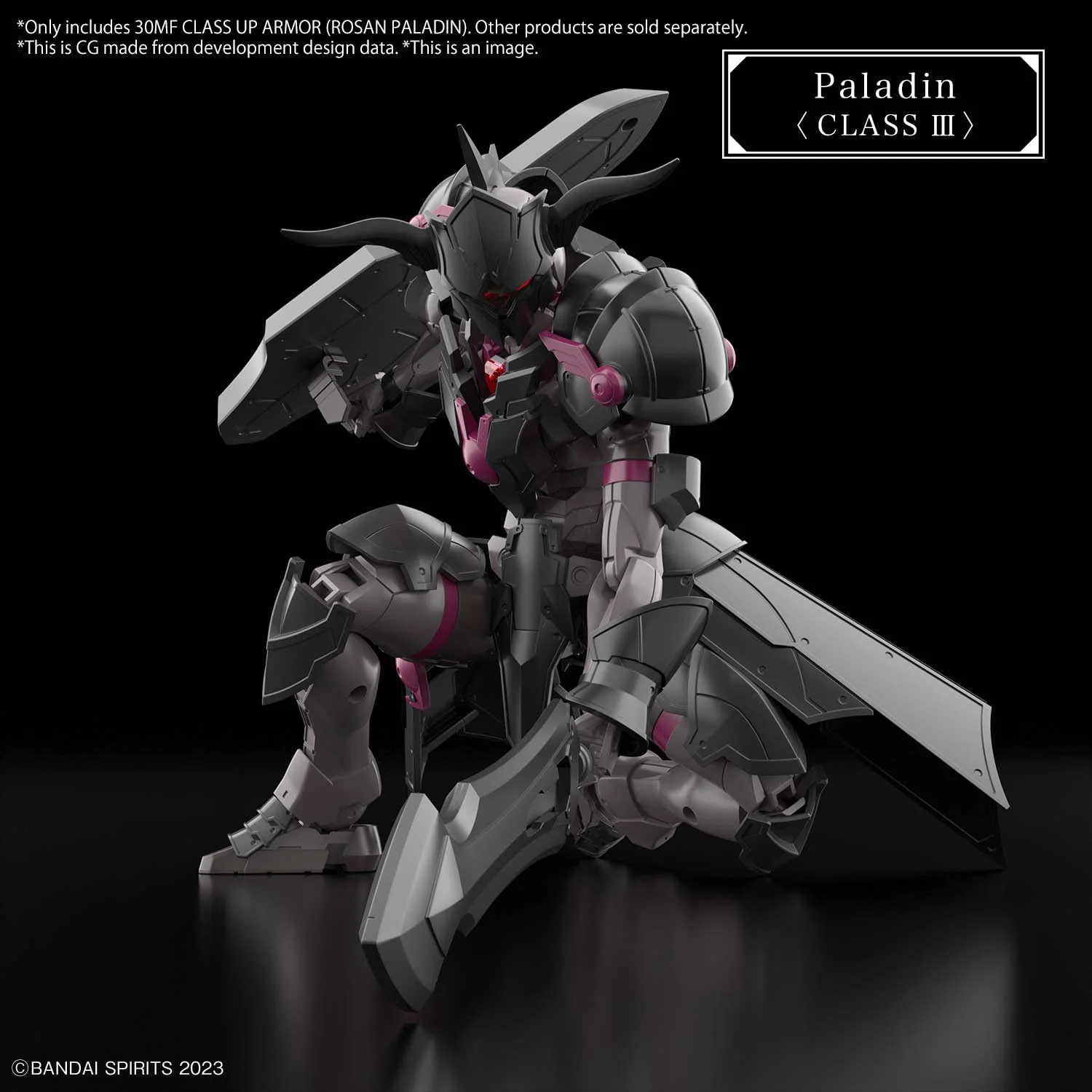 Bandai 30MF OA 004 30MF Class Up Armor (Rozen Paladin) - Image 7