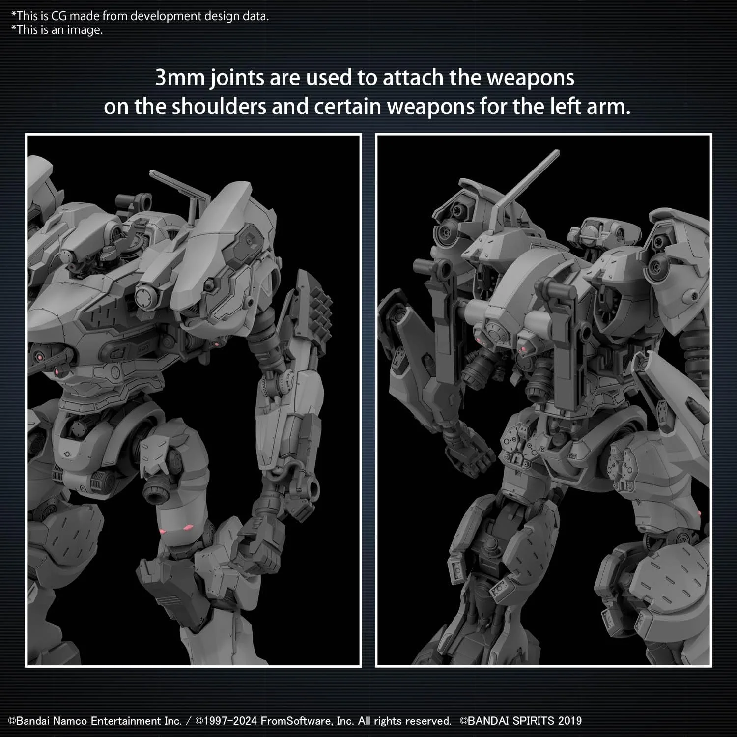 Bandai 30MM Armored Core VI Fires of Rubicon RaD CC-2000 Orbiter - Image 5