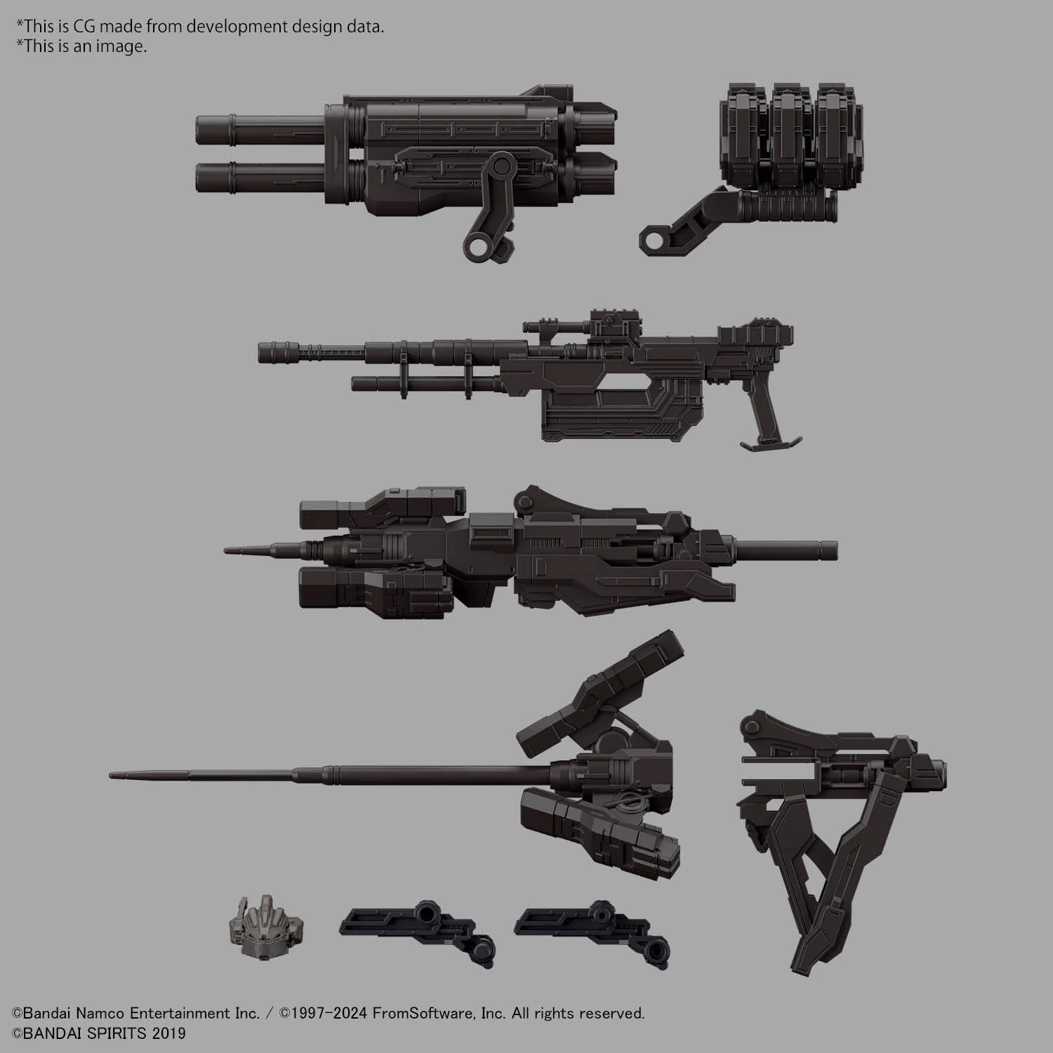 Bandai 30MM ARMORED CORE VI Fires of Rubicon RaD CC-2000 ORBITER Nightfall - Image 10