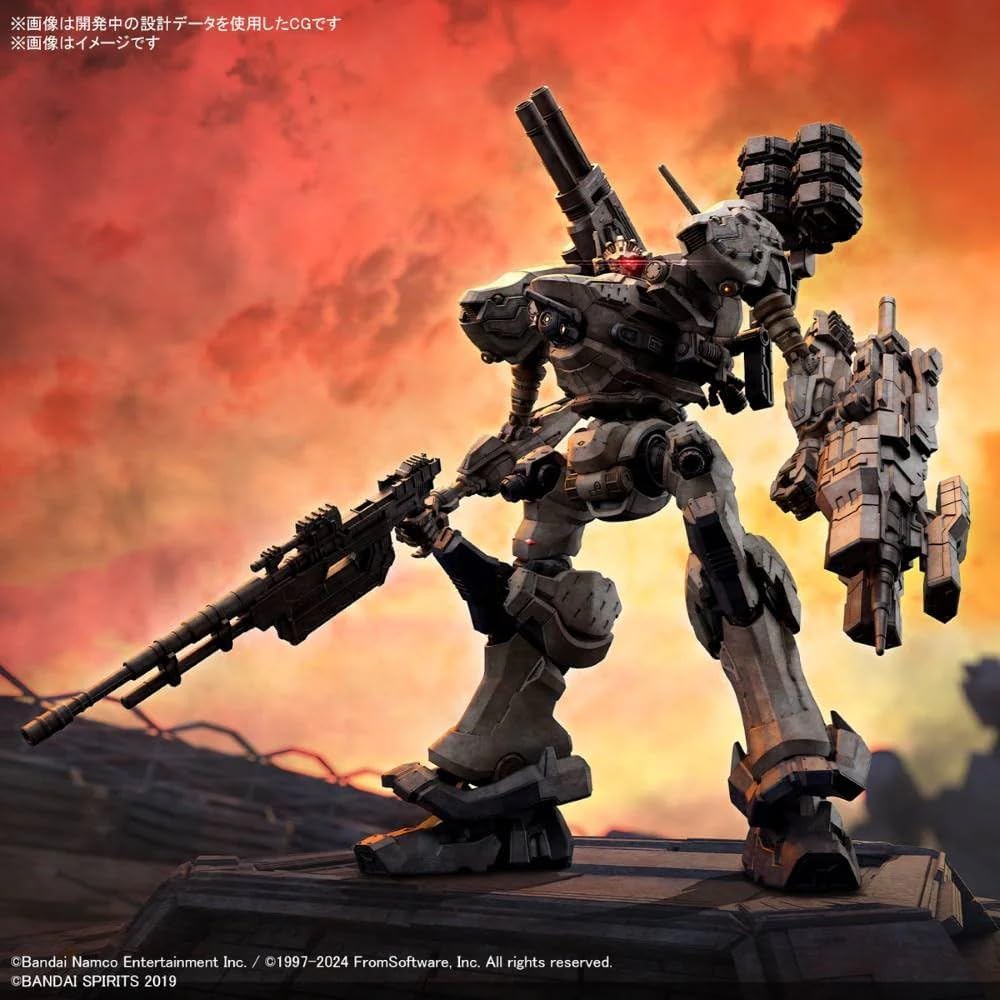 Bandai 30MM ARMORED CORE VI Fires of Rubicon RaD CC-2000 ORBITER Nightfall - Image 12