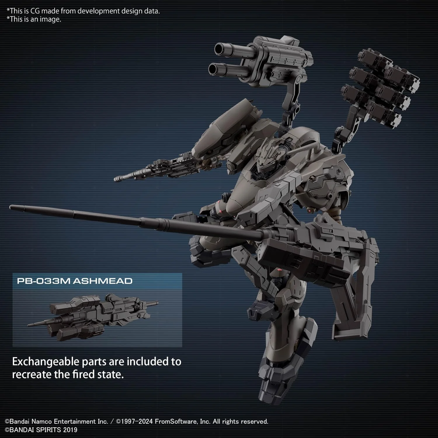 Bandai 30MM ARMORED CORE VI Fires of Rubicon RaD CC-2000 ORBITER Nightfall - Image 7
