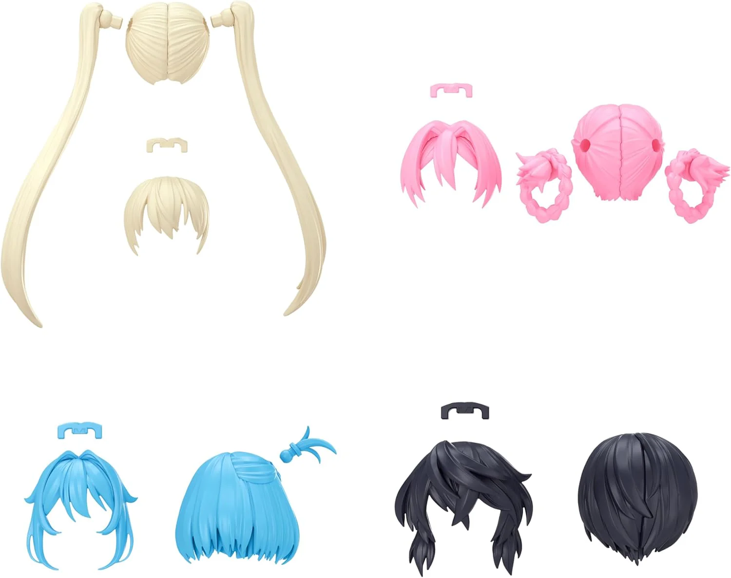Bandai 30MS OPTION HAIR PARTS SET Vol.13