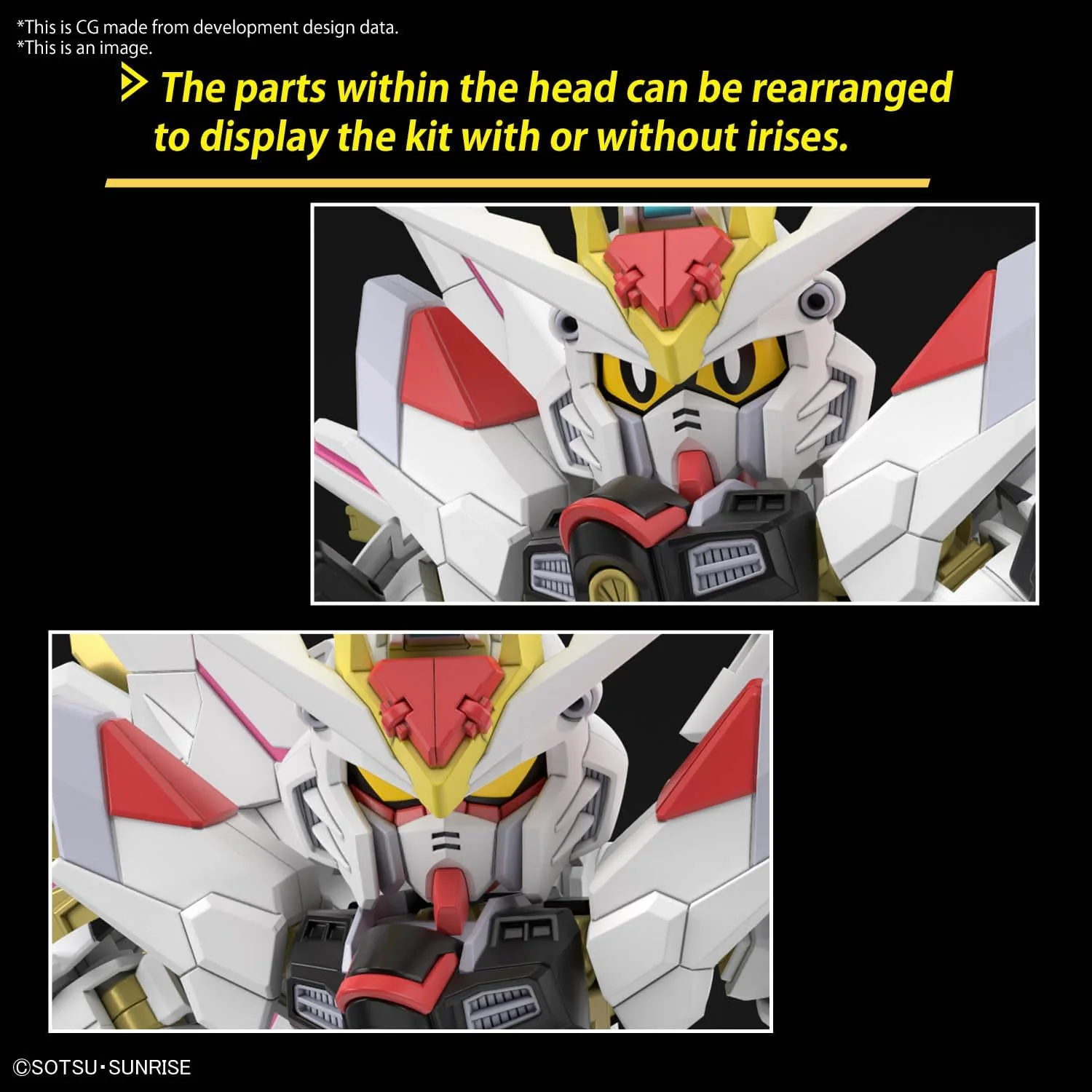 Bandai 671738 SD Gundam Cross Silhouette SDCS Mobile Suit Gundam SEED FREEDOM Mighty Strike Freedom Gundam - Image 7