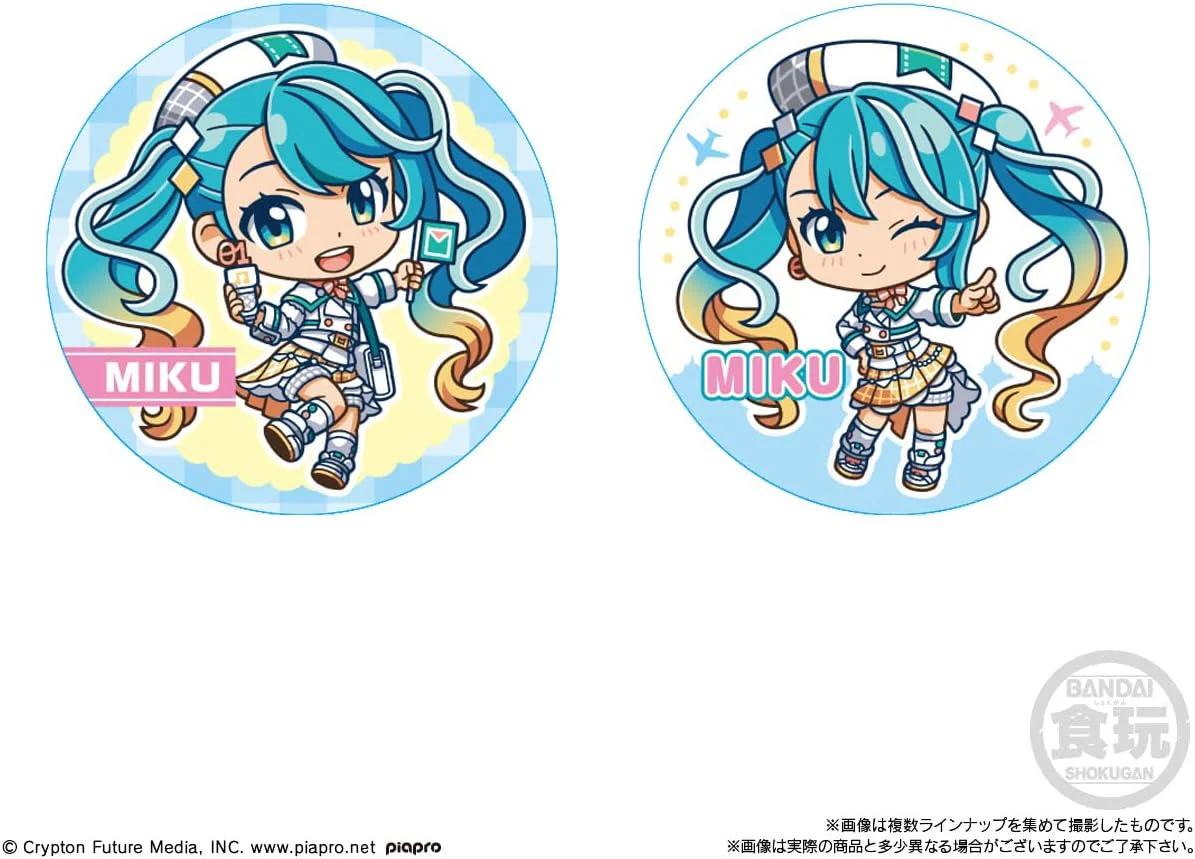 Bandai CAN BADGE COLLECTION Hatsune Miku “Magical Mirai 2024” (set of 14) - Image 4
