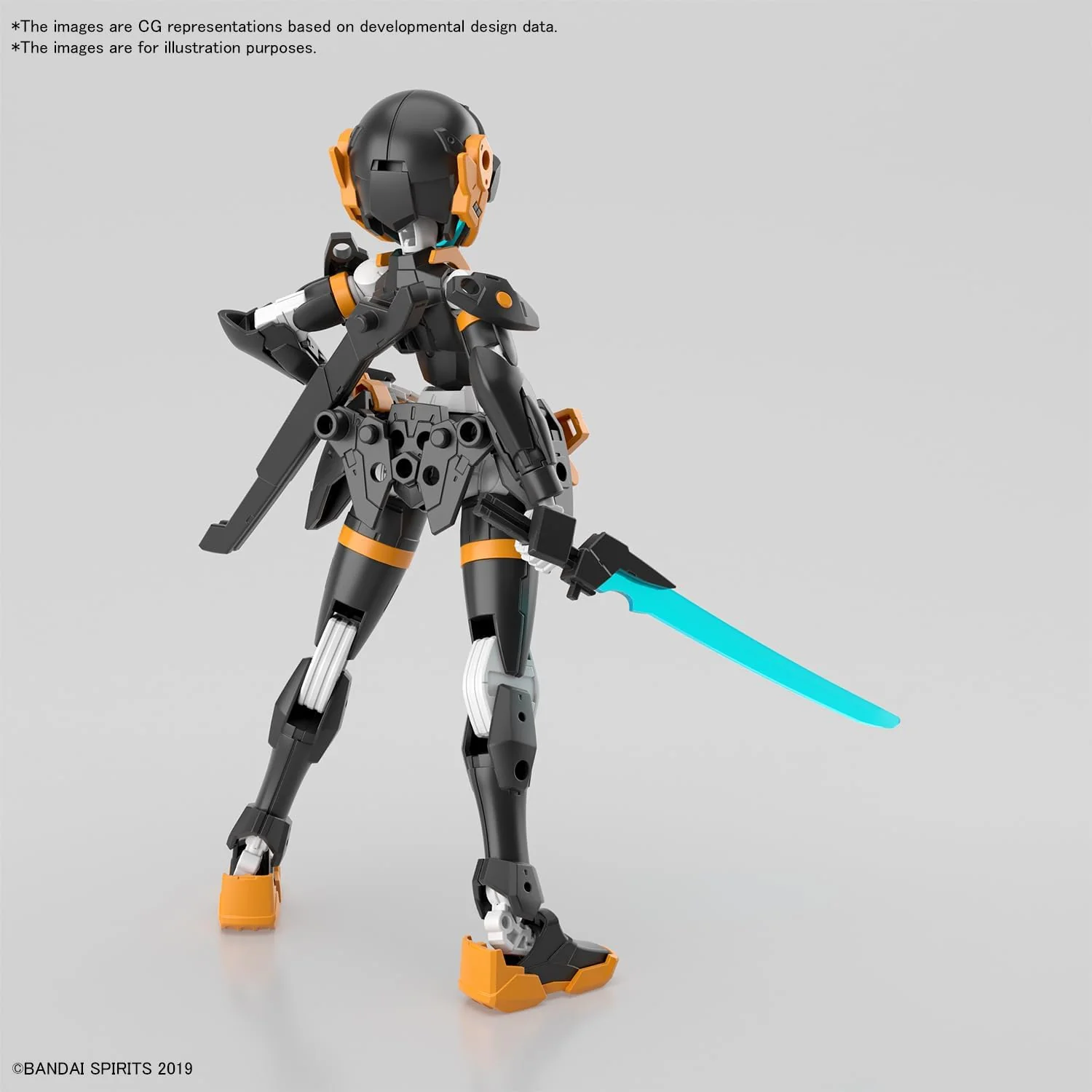 BANDAI EXM-H15D 1/144 30MM Acherby TYPE-D - Image 3