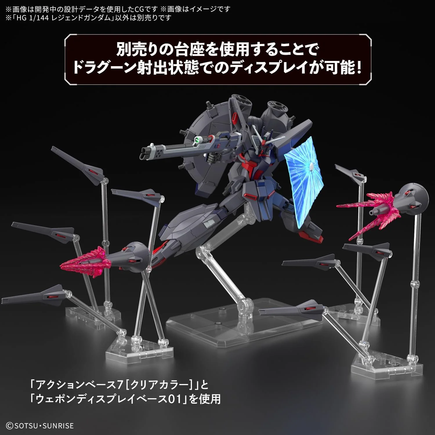 Bandai HG Legend Gundam - Image 5