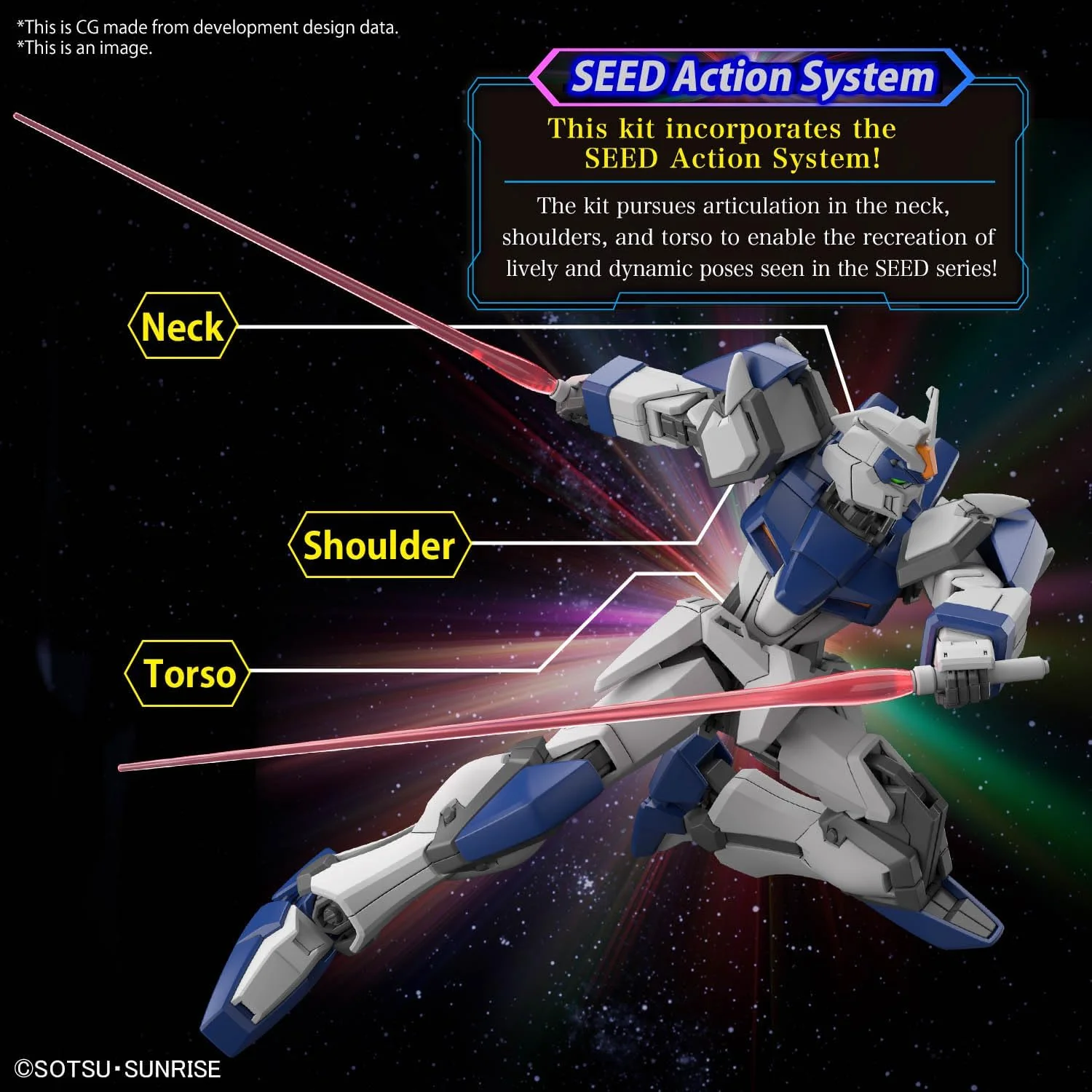 Bandai HGCE252 1/144 DUEL BLITZ GUNDAM (Mobile Suit Gundam SEED Freedom) - Image 7