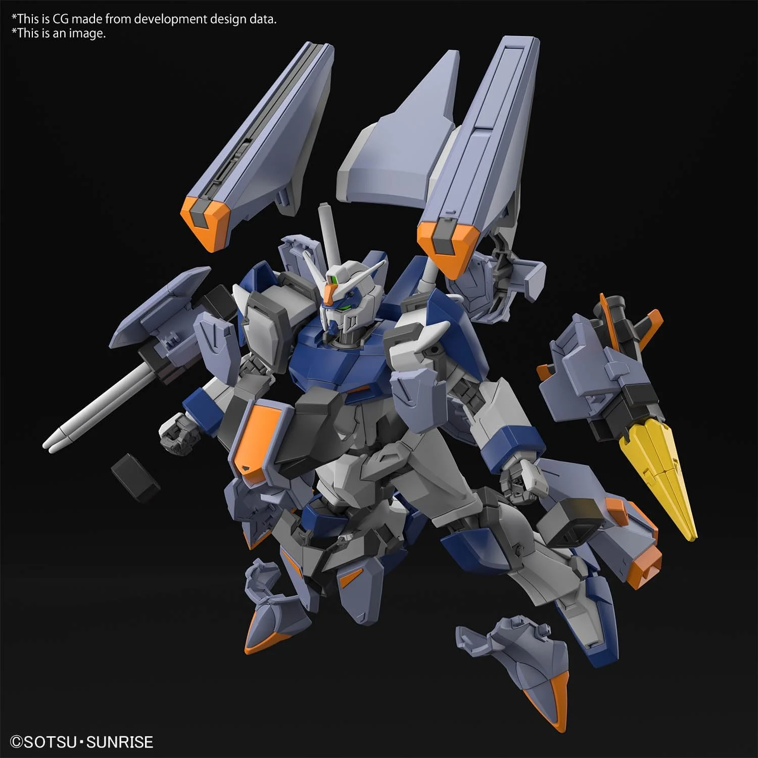 Bandai HGCE252 1/144 DUEL BLITZ GUNDAM (Mobile Suit Gundam SEED Freedom) - Image 9