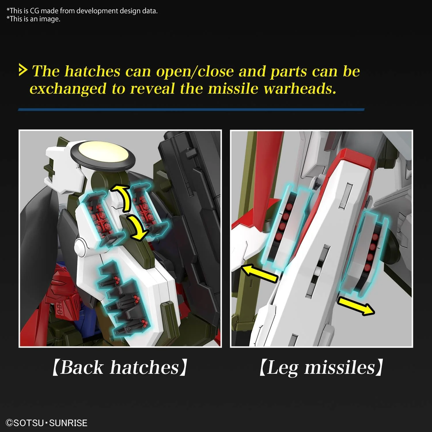 Bandai HGCE258 Destiny Gundam SpecⅡ& Zeus Silhouette - Image 7