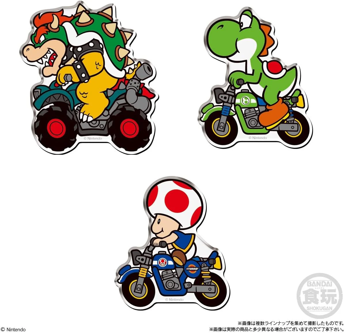 Bandai Mario Kart World Chara Magnets (1Box 14pcs) - Image 5