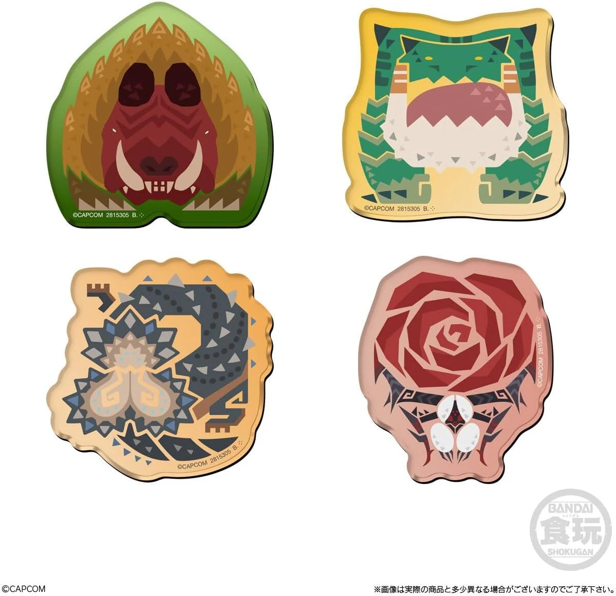 Bandai Monster Hunter Wilds Chara Magnets (1Box 14pcs) - Image 4
