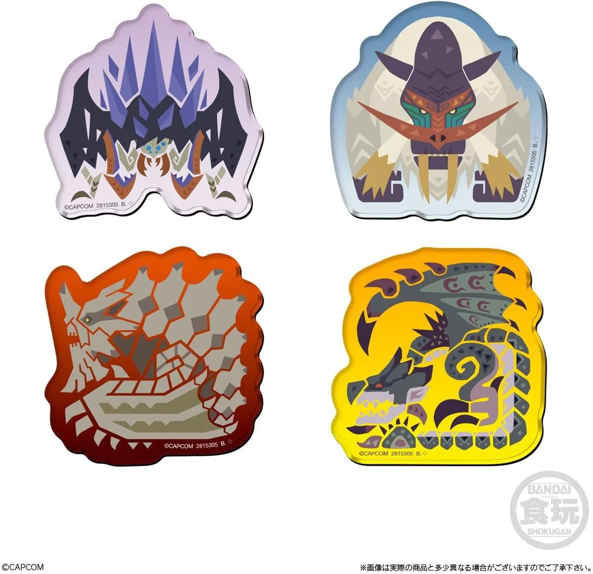 Bandai Monster Hunter Wilds Chara Magnets (1Box 14pcs) - Image 6