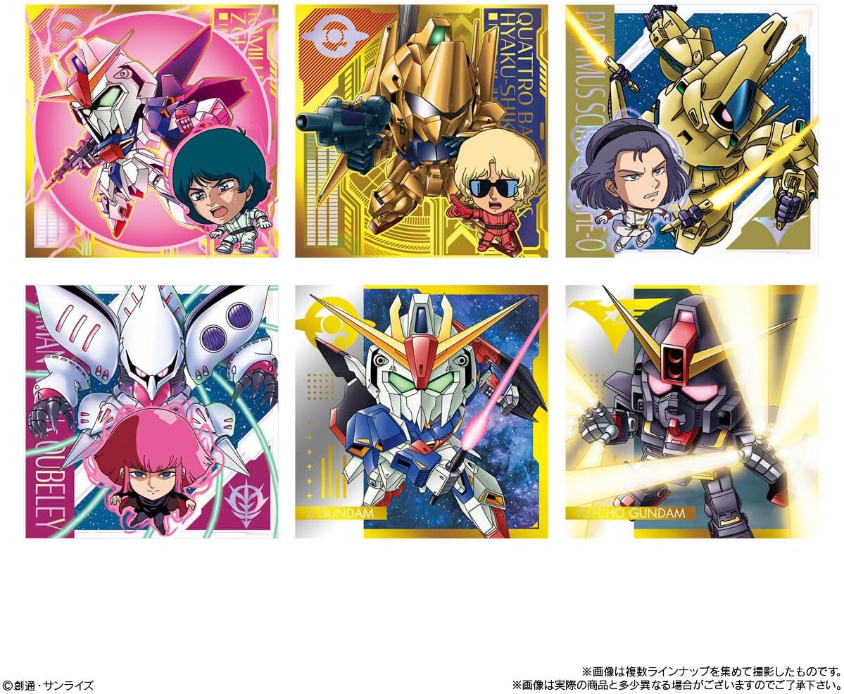 Bandai Niformation Mobile Suit Gundam Seal Wafer vol.2 ~Flash Strike~ Box of 20 (Shokugan) - Image 2