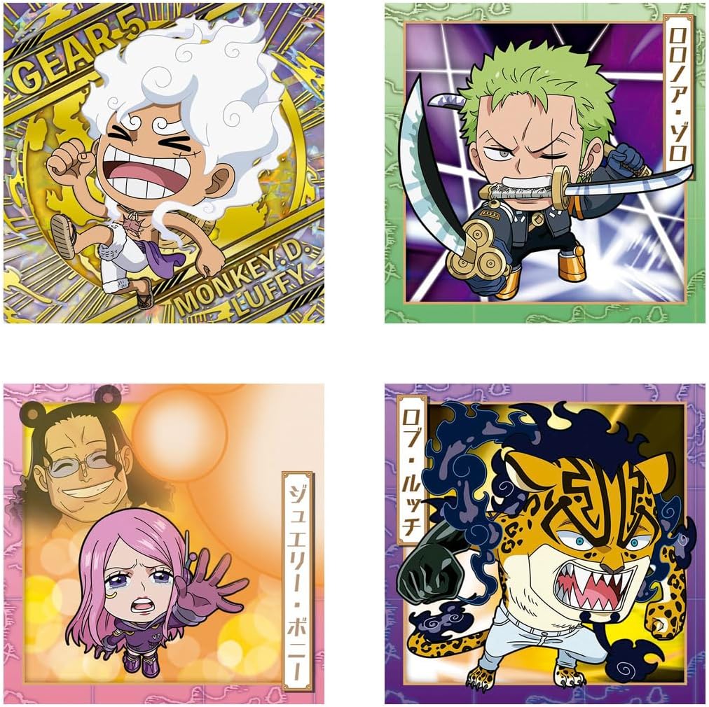 Bandai Niformation One Piece Great Pirate Seal Wafer LOG.11 (1Box 20pcs) - Image 2