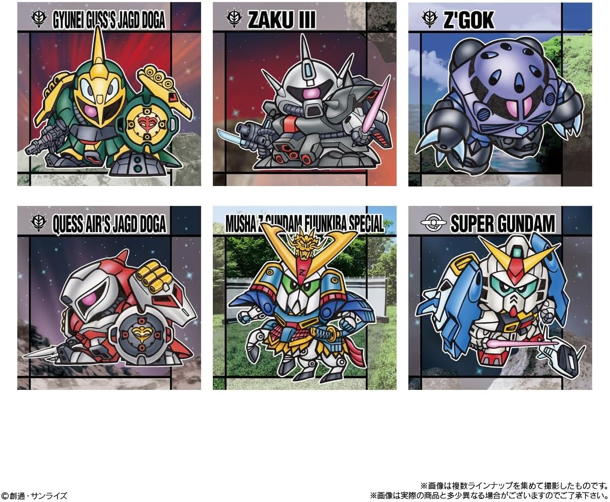 Bandai Original SD Gundam Snack II (1Box 10pcs) - Image 2