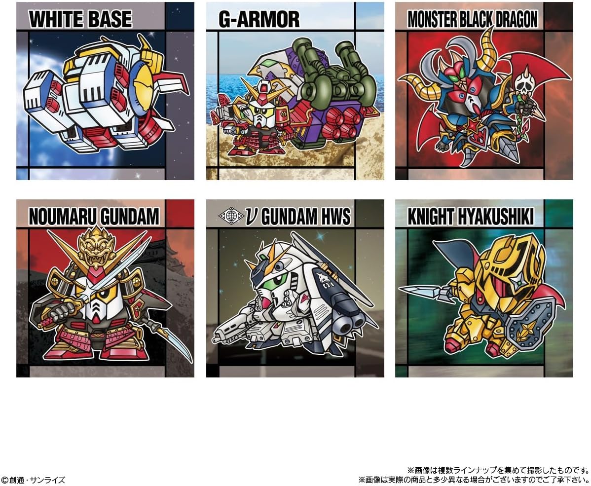 Bandai Original SD Gundam Snack II (1Box 10pcs) - Image 3