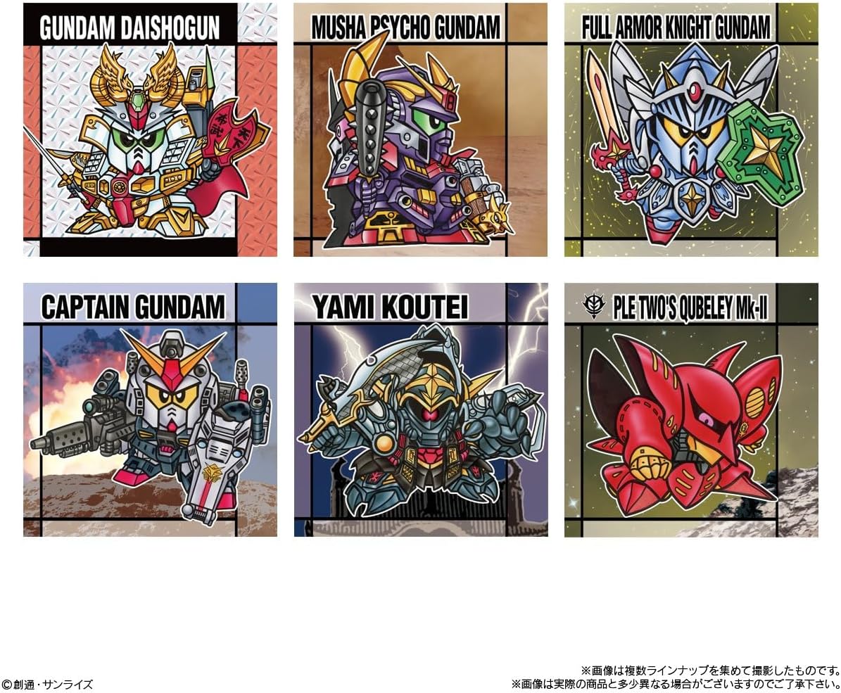 Bandai Original SD Gundam Snack II (1Box 10pcs) - Image 4