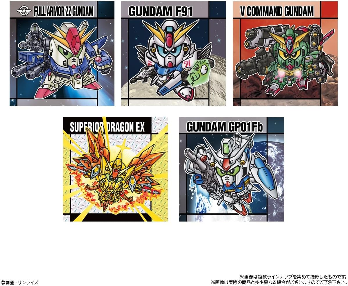 Bandai Original SD Gundam Snack II (1Box 10pcs) - Image 5