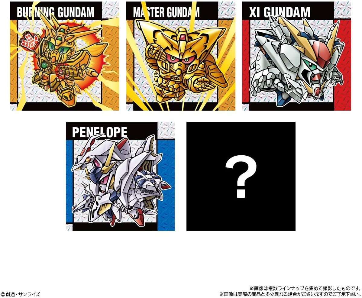 Bandai Original SD Gundam Snack II (1Box 10pcs) - Image 7