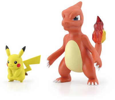 Bandai Pokemon Scale World Kanto Region 02 Pikachu & Charizard