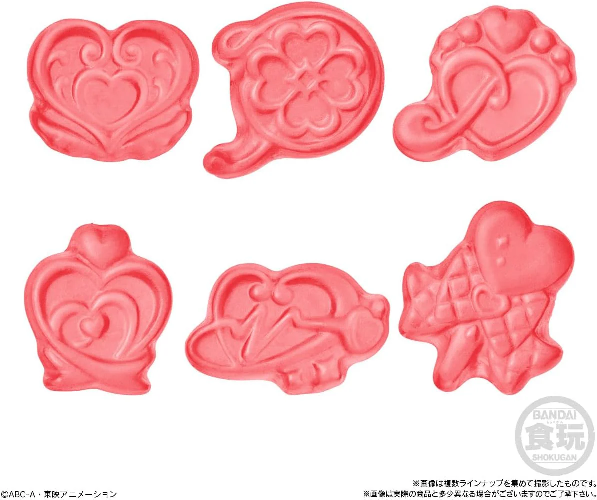 Bandai PreCure All Stars Secret Jewelry Charm 2 & Gummy (1Box 12pcs) - Image 6