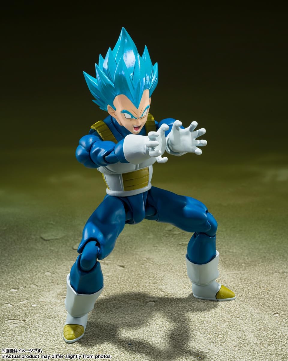 Bandai SHF Super Saiyan God Super Saiyan Vegeta - Image 3